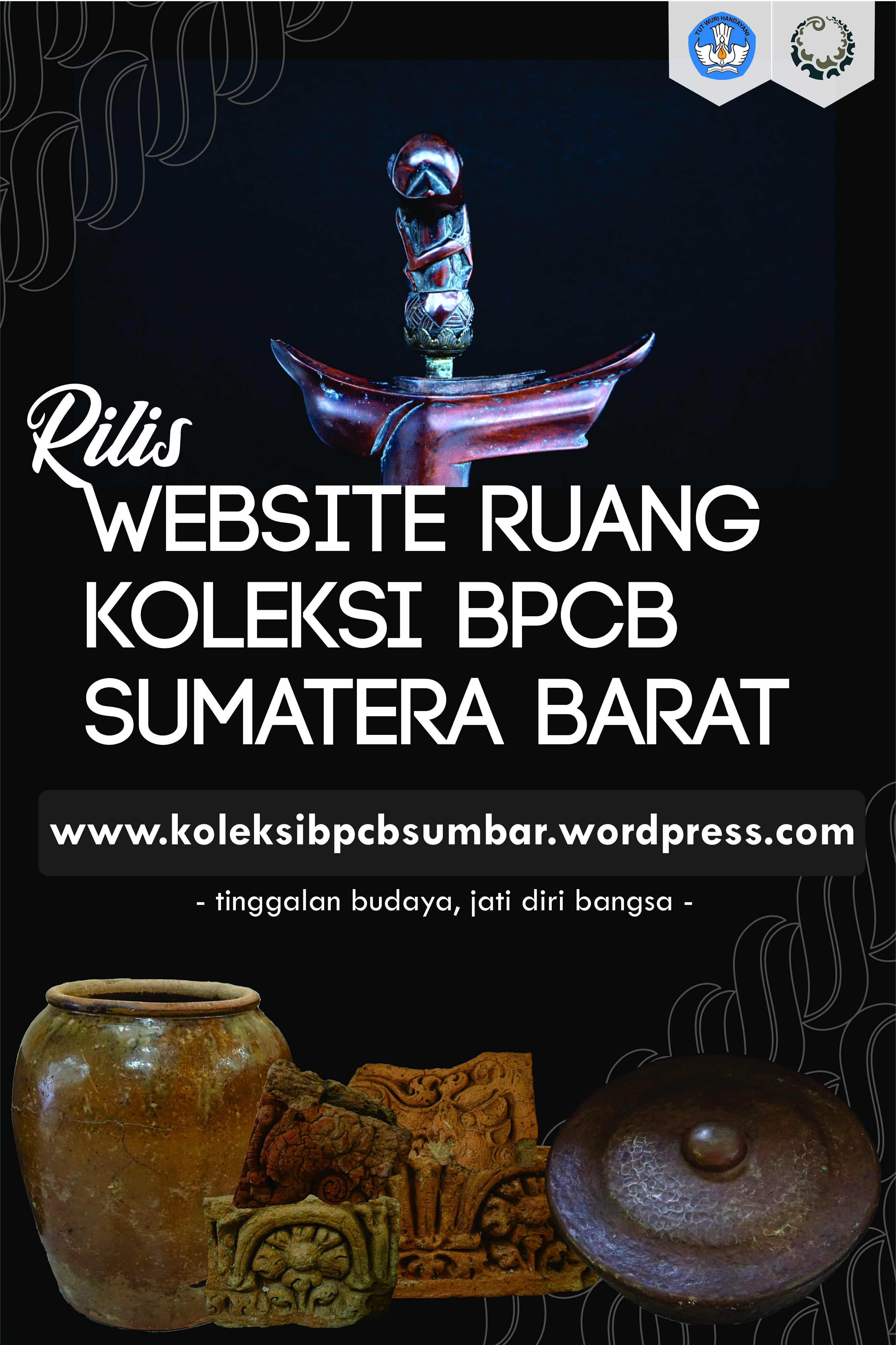 BPCB Sumatera Barat Rilis Website Ruang Koleksi Cagar Budaya