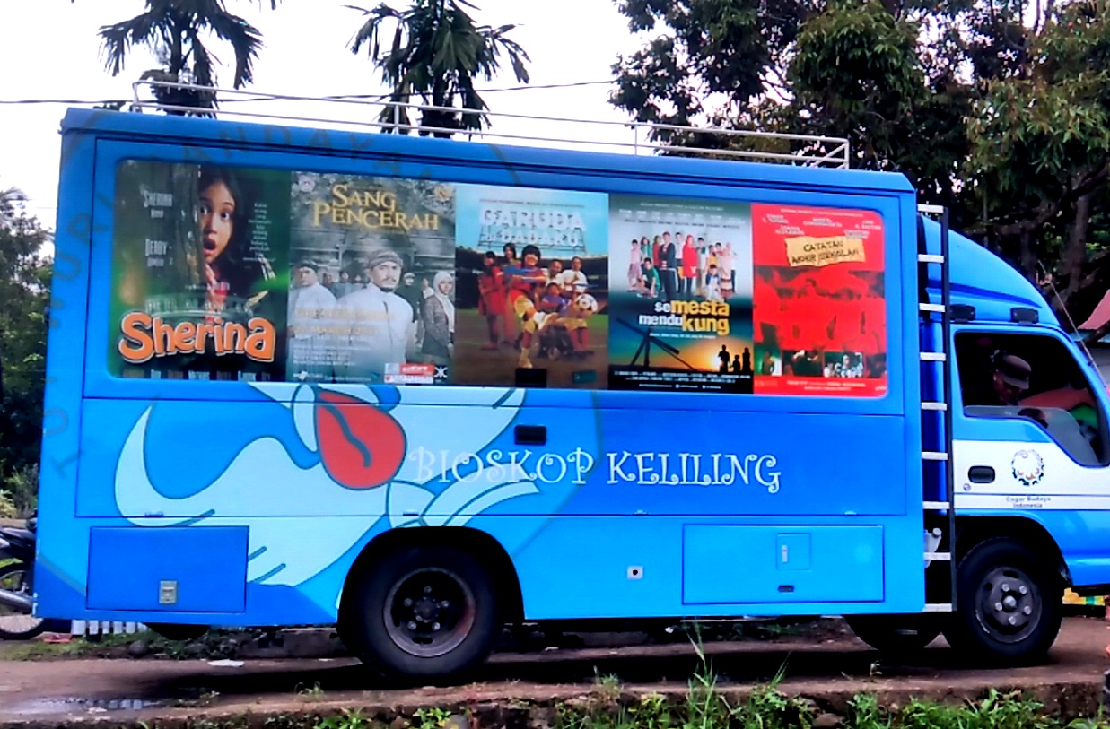 BPCB Sumbar Putar Bioskop Keliling Pada Pameran Sawahlunto
