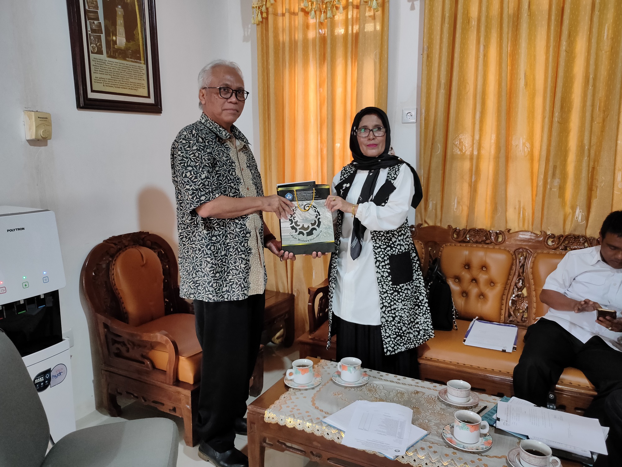Kepala Bidang Kebudayaan, Dinas Pariwisata dan Kebudayaan Kabupaten Solok Jajaki Kerjasama Dengan BPCB Sumatera Barat