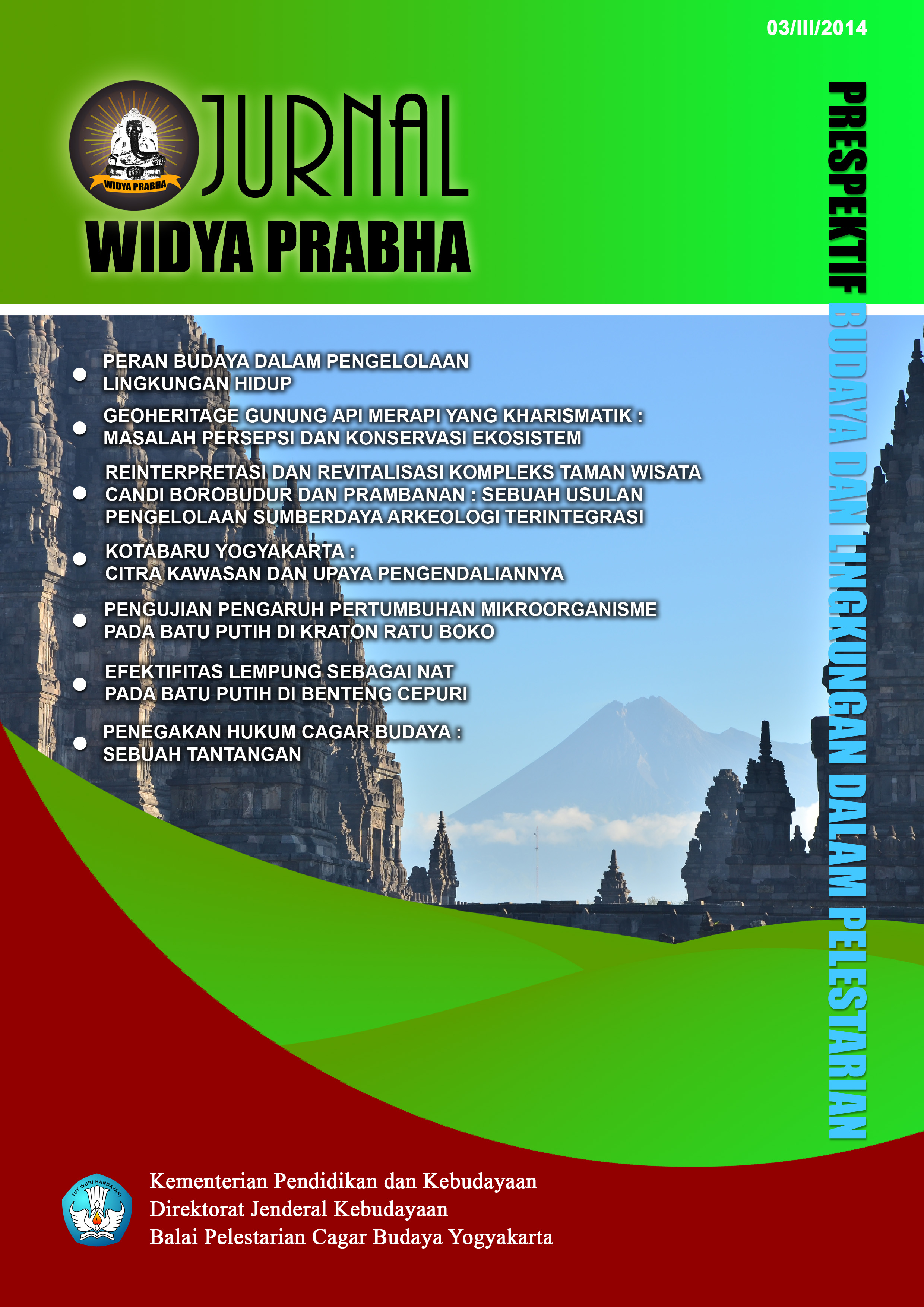 Read more about the article Jurnal Widya Prabha No. 03/III/2014