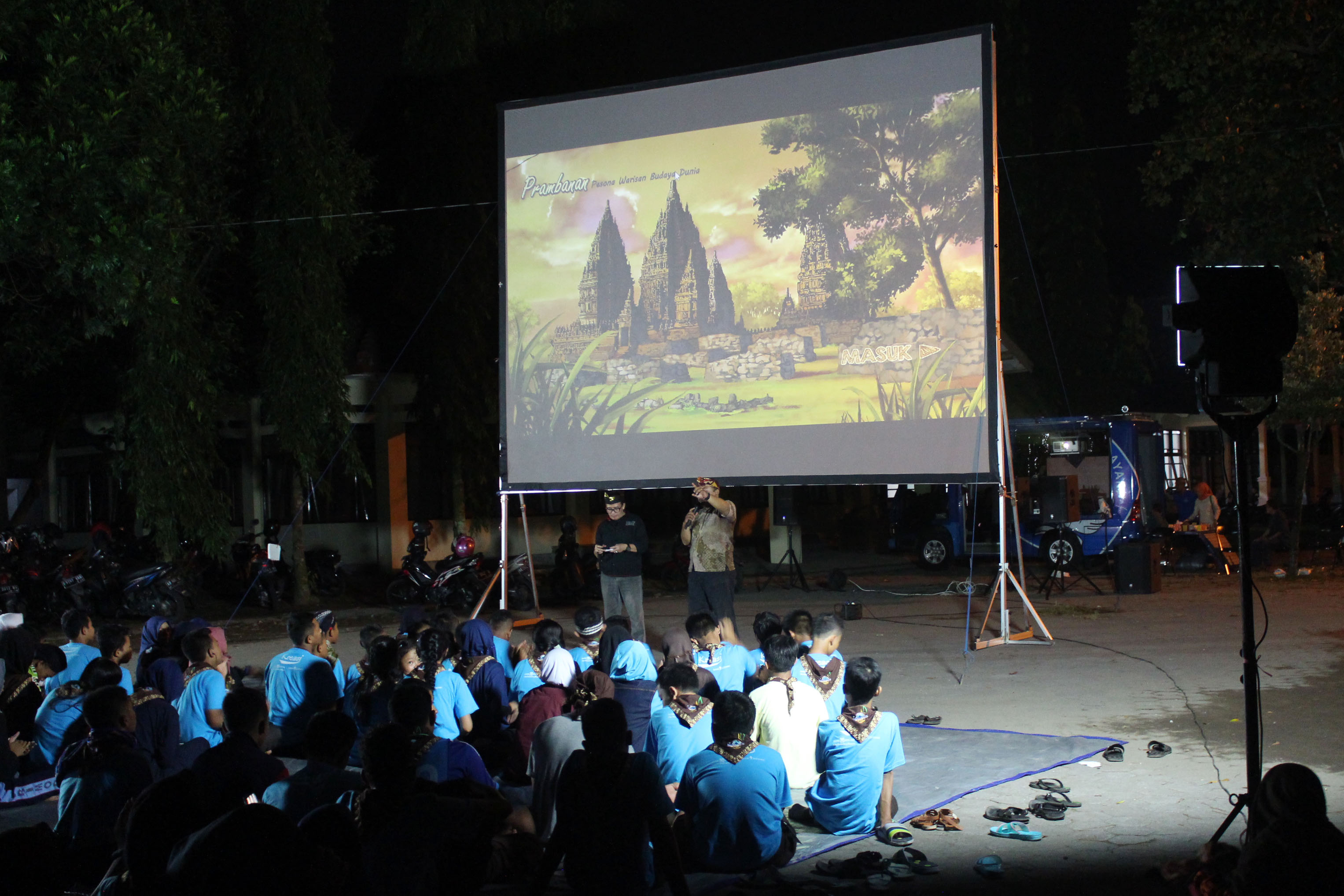 Read more about the article Bioskop Keliling BPCB D.I. Yogyakarta  Kembali Menyapa Generasi Muda