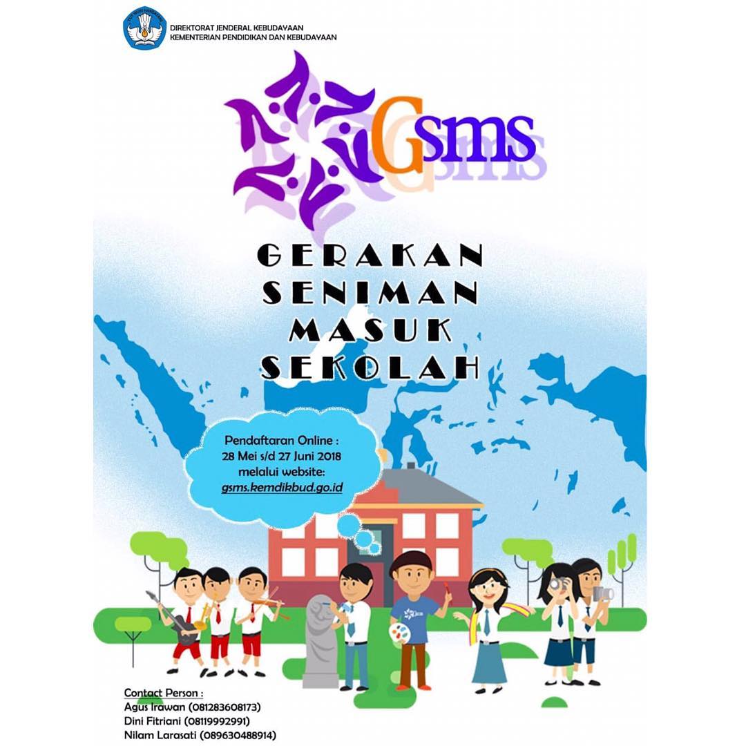 Read more about the article Gerakan Seniman Masuk Sekolah (GSMS) Tahun 2018