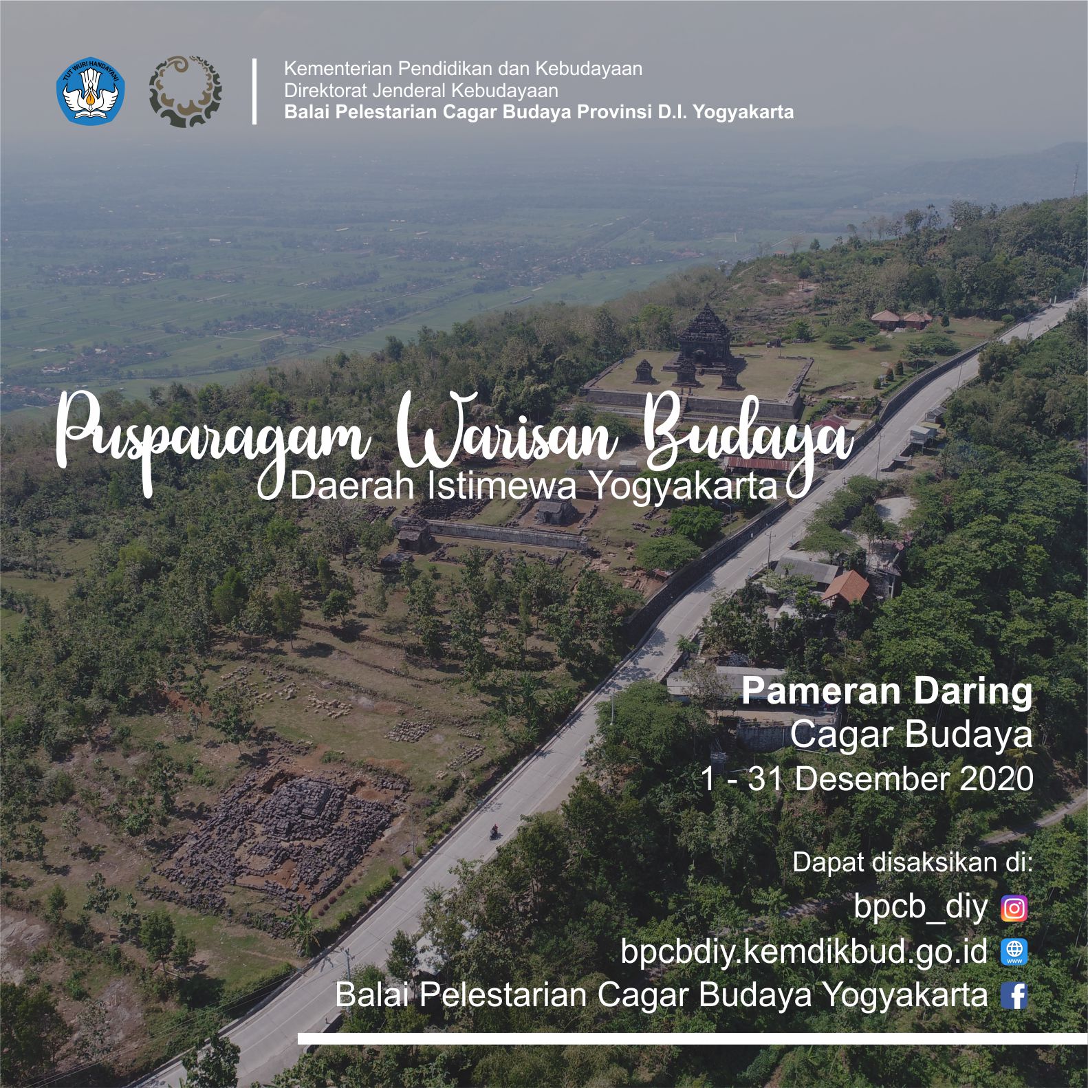 Read more about the article Pameran Daring Cagar Budaya: Pusparagam Warisan Budaya Daerah Istimewa Yogyakarta