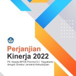 Sampul Perjanjian Kinerja Tahun 2022