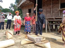 Orang Mapur Dangkel di Air Abik, Bangka