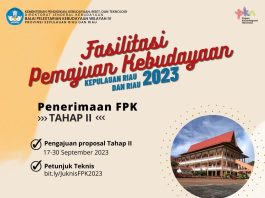 Fasilitasi Pemajuan Kebudayaan 2023