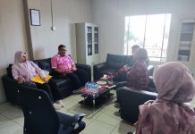 Kunjungan Kertua DPRD Riau ke BPK Wilayah IV, Jumat (26/4)