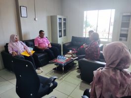 Kunjungan Kertua DPRD Riau ke BPK Wilayah IV, Jumat (26/4)