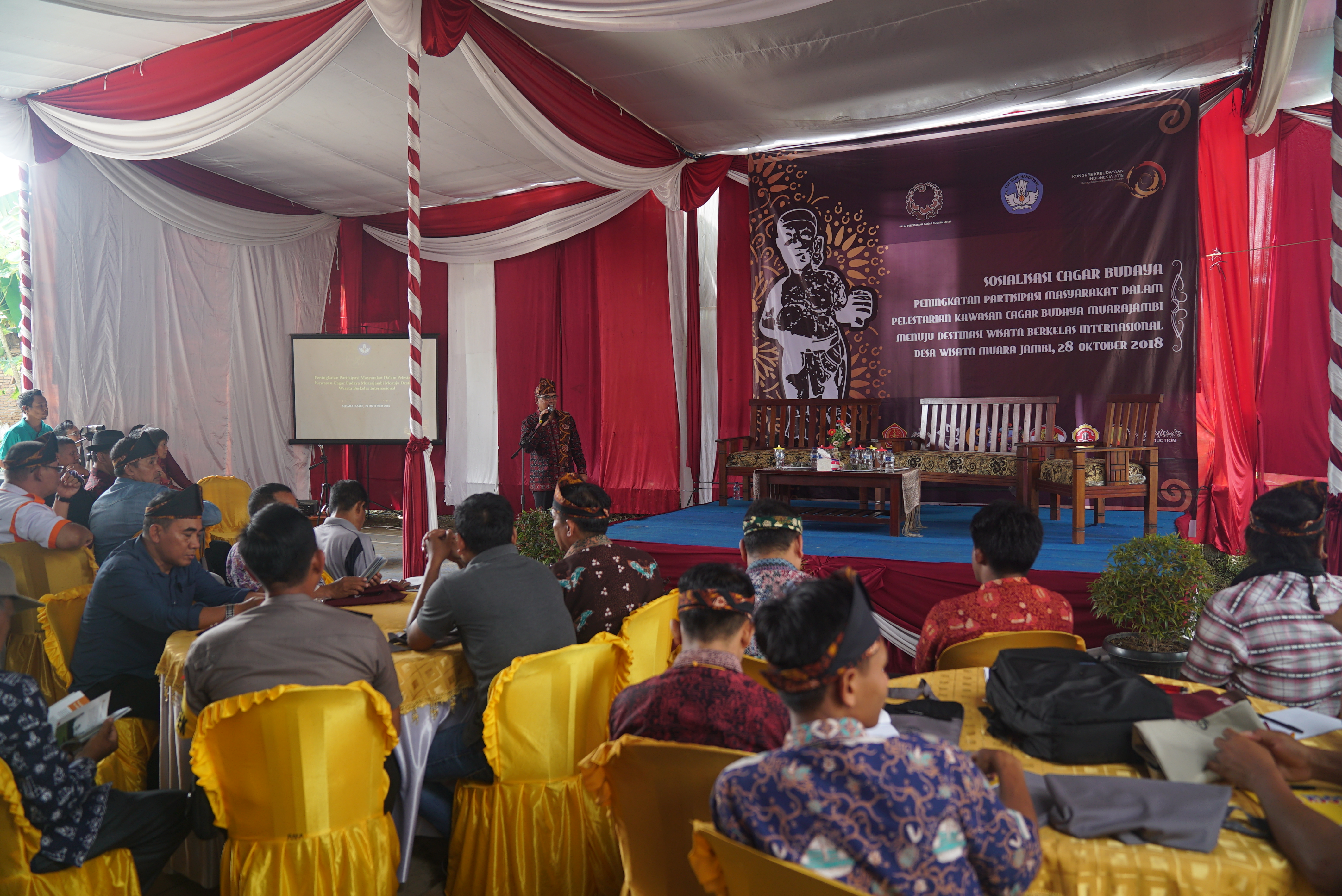 Pembukaan Sosialisasi Cagar Budaya di Hari Sumpah Pemuda