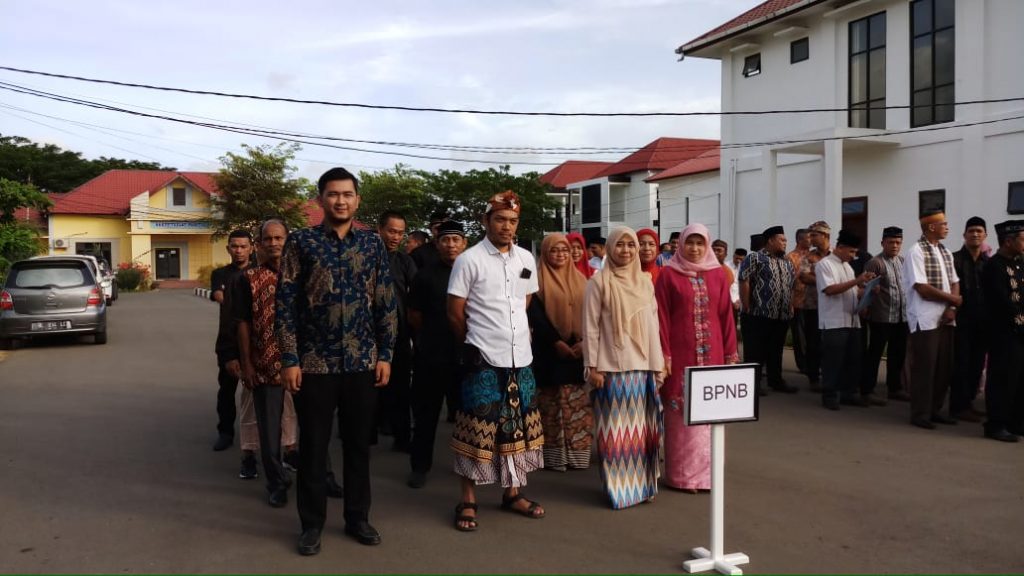 Peserta upacara dari BPNB Aceh.