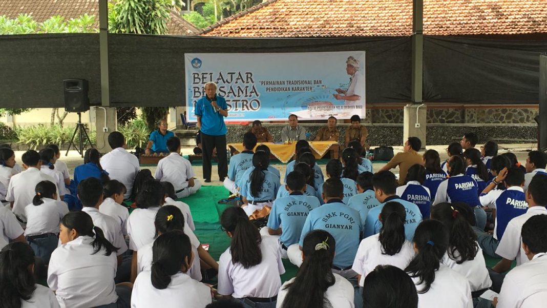 Belajar Bersama I Made Taro, Maestro Permainan Tradisional Bali - Balai - Jurnal Tentang Pelestarian Permainan Tradisional