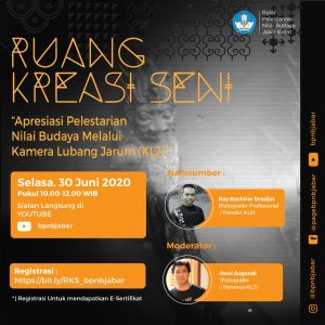 Read more about the article Apresiasi Pelestarian Nilai Budaya melalui Kamera Lubang Jarum (KLJ)