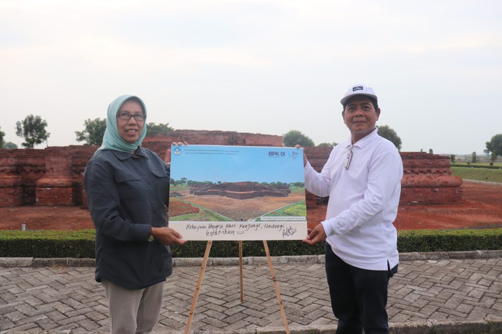 Kegiatan Peduli Budaya dan Lingkungan BPK IX di Kawasan Situs Batujaya Kabupaten Karawang