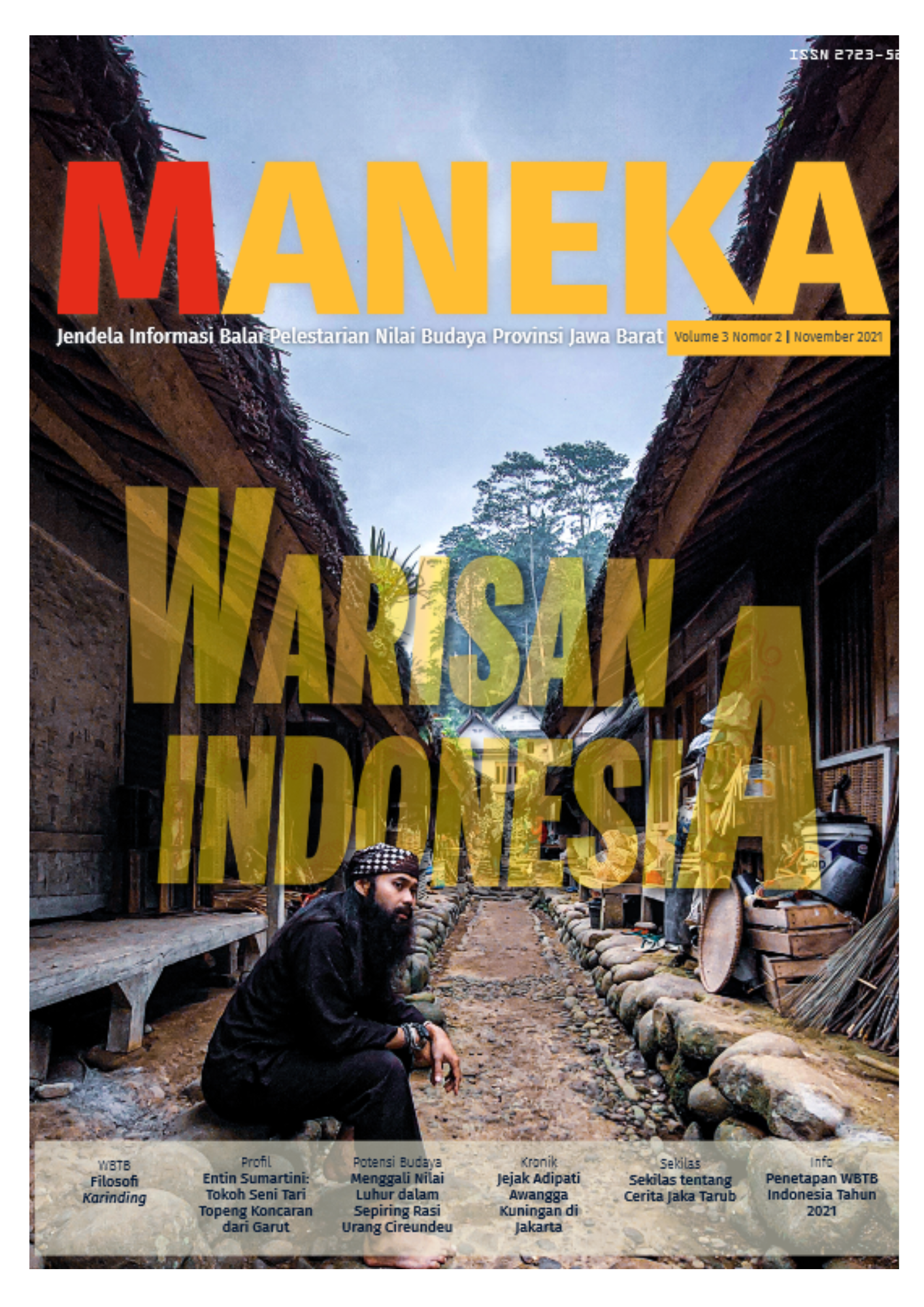 You are currently viewing MANEKA Vol.3 No.2 : Jendela Informasi Balai Pelestarian Nilai Budaya Jawa Barat
