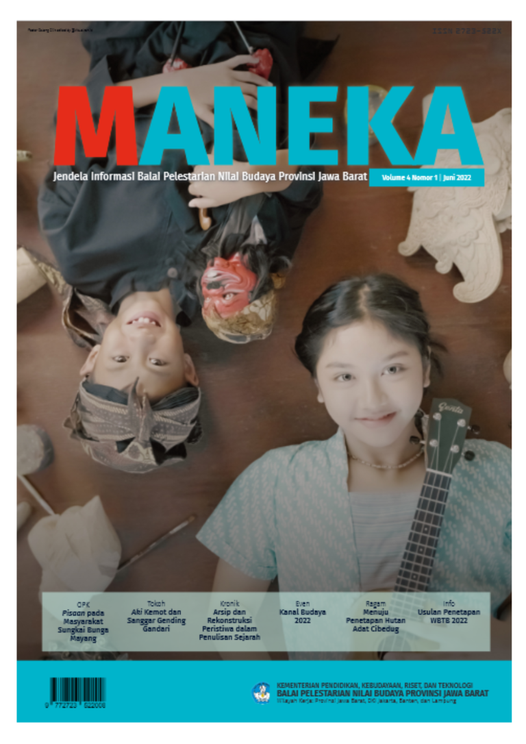 Read more about the article MANEKA Vol.4 No.1 : Jendela Informasi Balai Pelestarian Nilai Budaya Jawa Barat