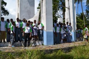 Tugu Peringatan Pertama Pendaratan Injil di Teluk Wondama