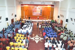 Acara pembukaan Lomba Paduan Suara  Tingkat SLTA Kab/Kota Jayapura