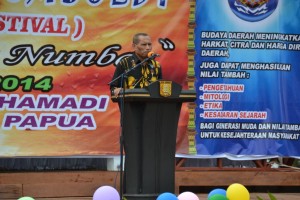 Sambutan Walikota Jayapura Drs. Benhur Tommi Mano, MM