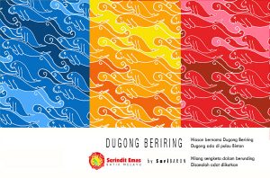 Dugong dan Padi Emas Motif Batik Khas Bintan - Balai Pelestarian Nilai