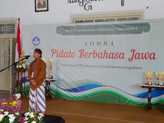 Lomba Pidato Berbahasa Jawa 2018