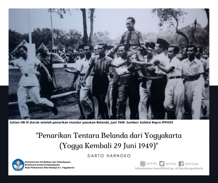 Penarikan Tentara Belanda dari Yogyakarta (Yogya Kembali 29 Juni 1949)