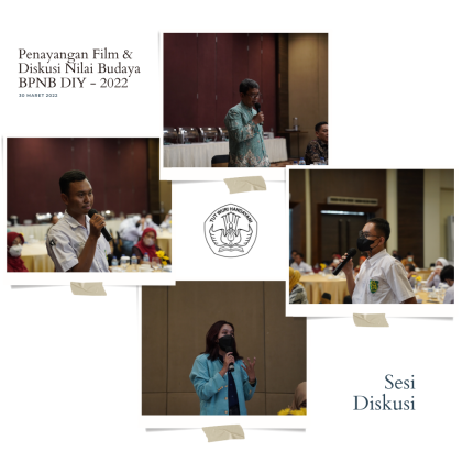 Penayangan Film dan diskusi Nilai Budaya BPNB DIY 2022
