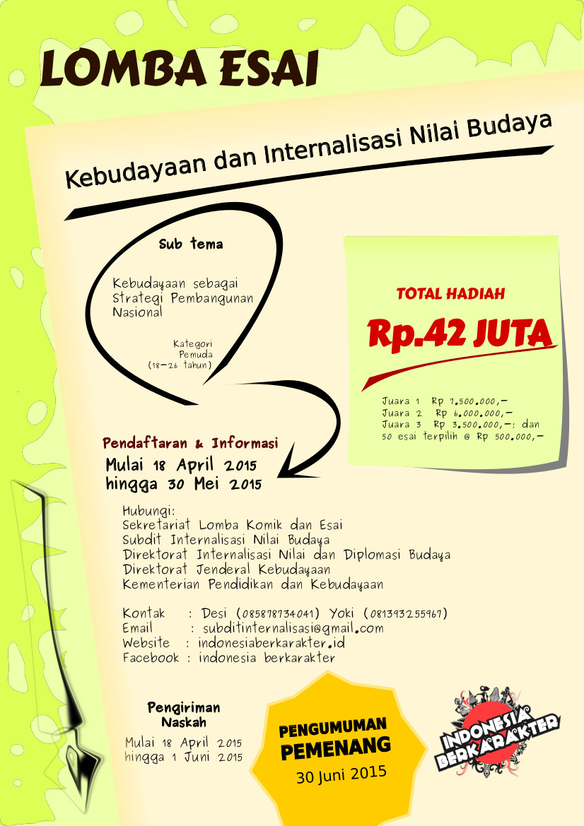 Poster Lomba Esai
