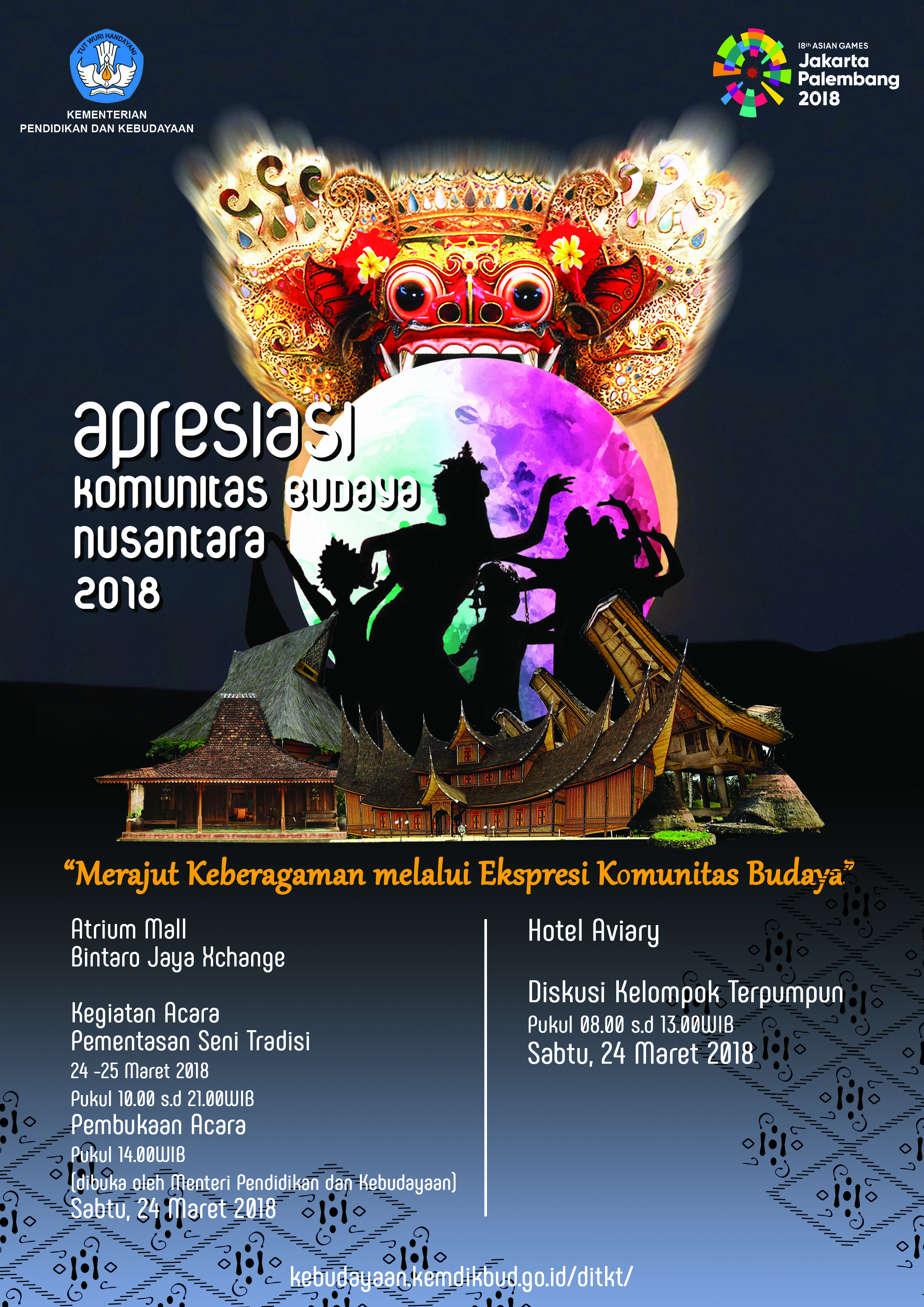Poster Apresiasi Komunitas Budaya Nusantara