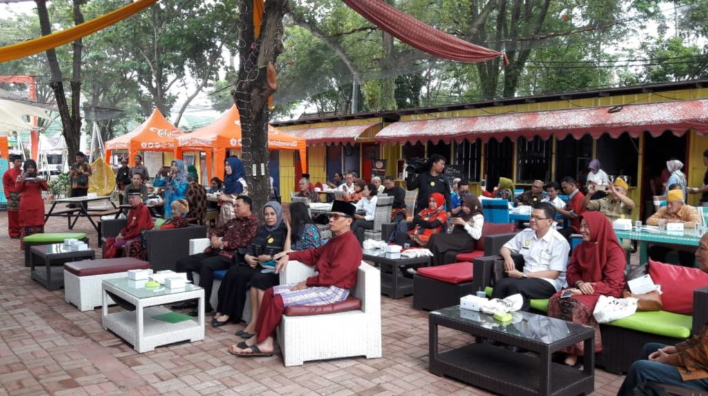 Talkshow yang merupakan rangkaian kegiatan Kampanya Pelestarian Cagar Budaya di Palembang dikemas dengan serius tapi santai.