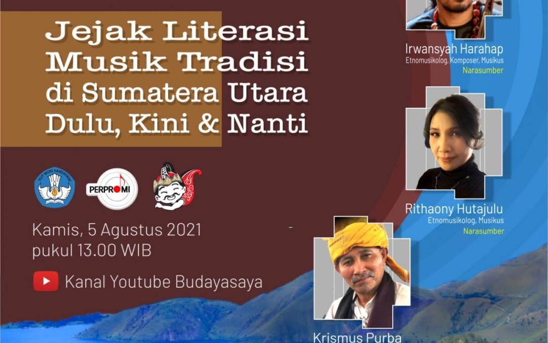 Jejak Literasi Musik Tradisi di Sumatera Utara Dulu, Kini & Nanti