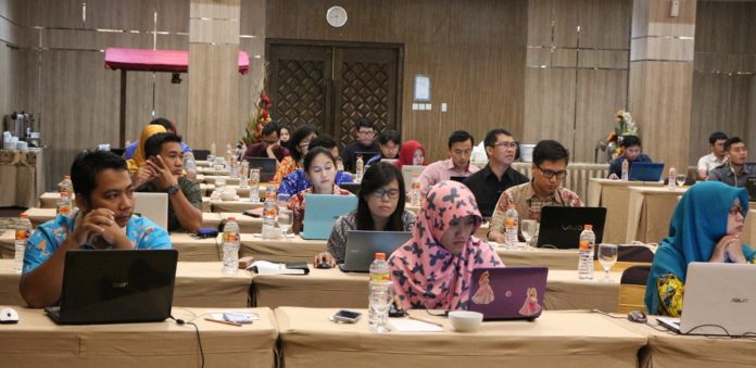 Kegiatan Workshop Pendaftaran Cagar Budaya Online yang diikuti oleh sebelas BPCB dan sembilan kabupaten dan kota di Jawa Tengah.