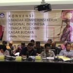 Konvensi Nasional Standar Kompetensi Nasional Indonesia Bidang Pelestarian Cagar Budaya,