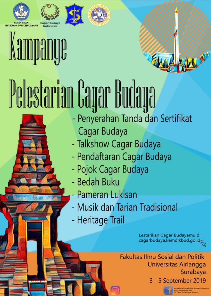 Kampanye Pelestarian Cagar Budaya Di Surabaya | Direktorat Pelindungan ...