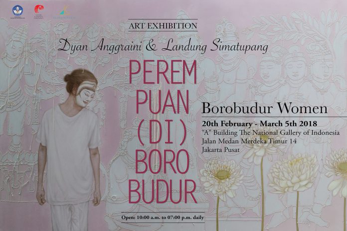 Dyan Anggraini dan Landung Simatupang Perempuan (di) Borobudur