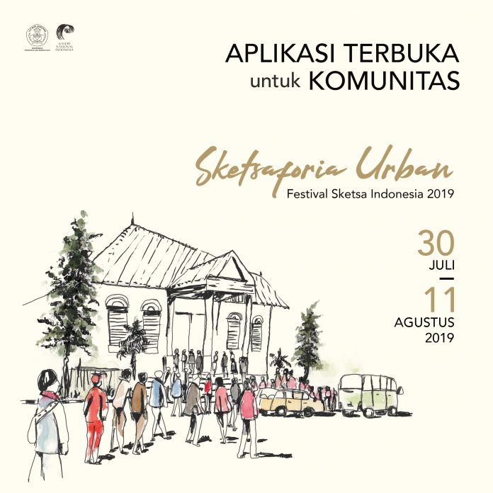 Aplikasi Terbuka Komunitas Festival Sketsa Indonesia 2019