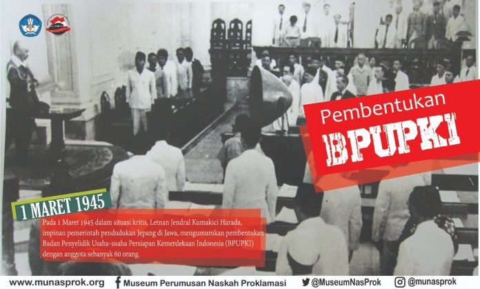 Janji Kemerdekaan Pembentukan Bpupki Museum Perumusan Naskah Proklamasi