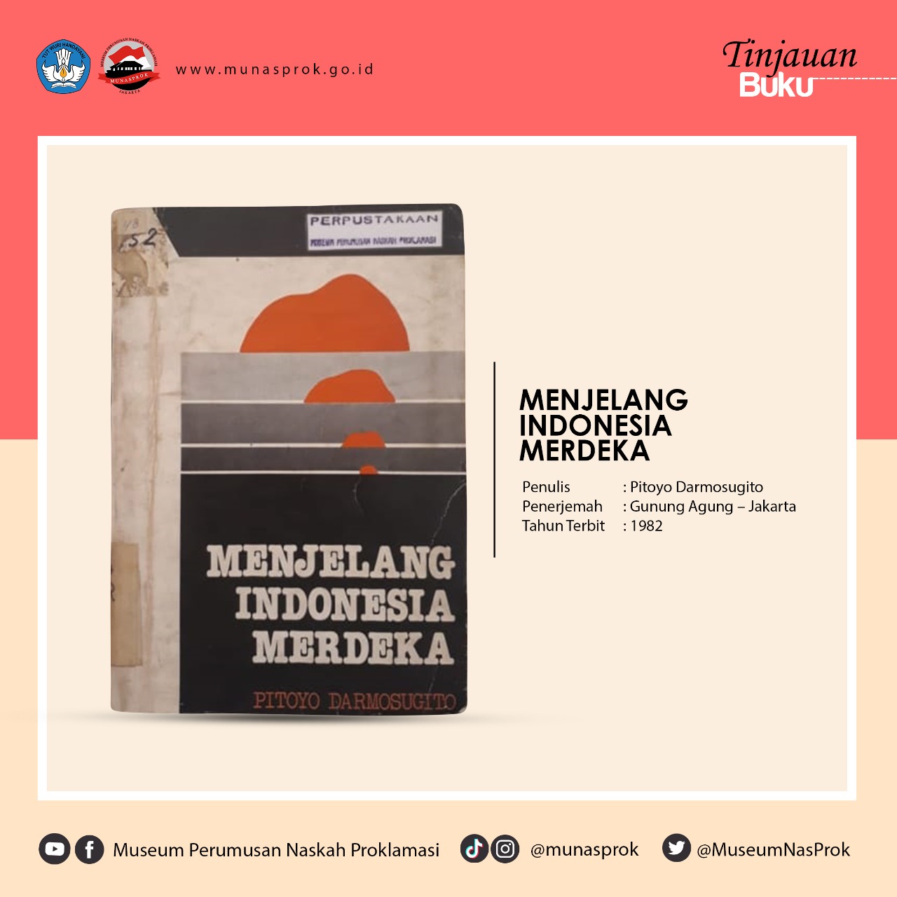 You are currently viewing TINJAUAN BUKU : Menjelang Indonesia Merdeka