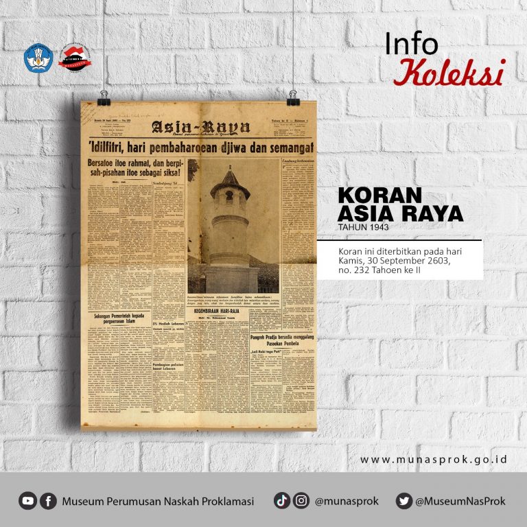 Read more about the article [INFO KOLEKSI : Koran Asia Raya ]