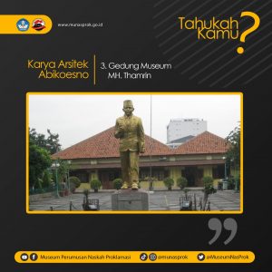 Read more about the article [TAHUKAH KAMU : Karya Arsitek Abikoesno – 3]