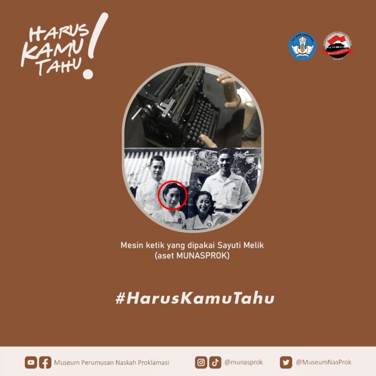 Read more about the article [HARUS KAMU TAHU : Mesin Ketik Proklamasi]