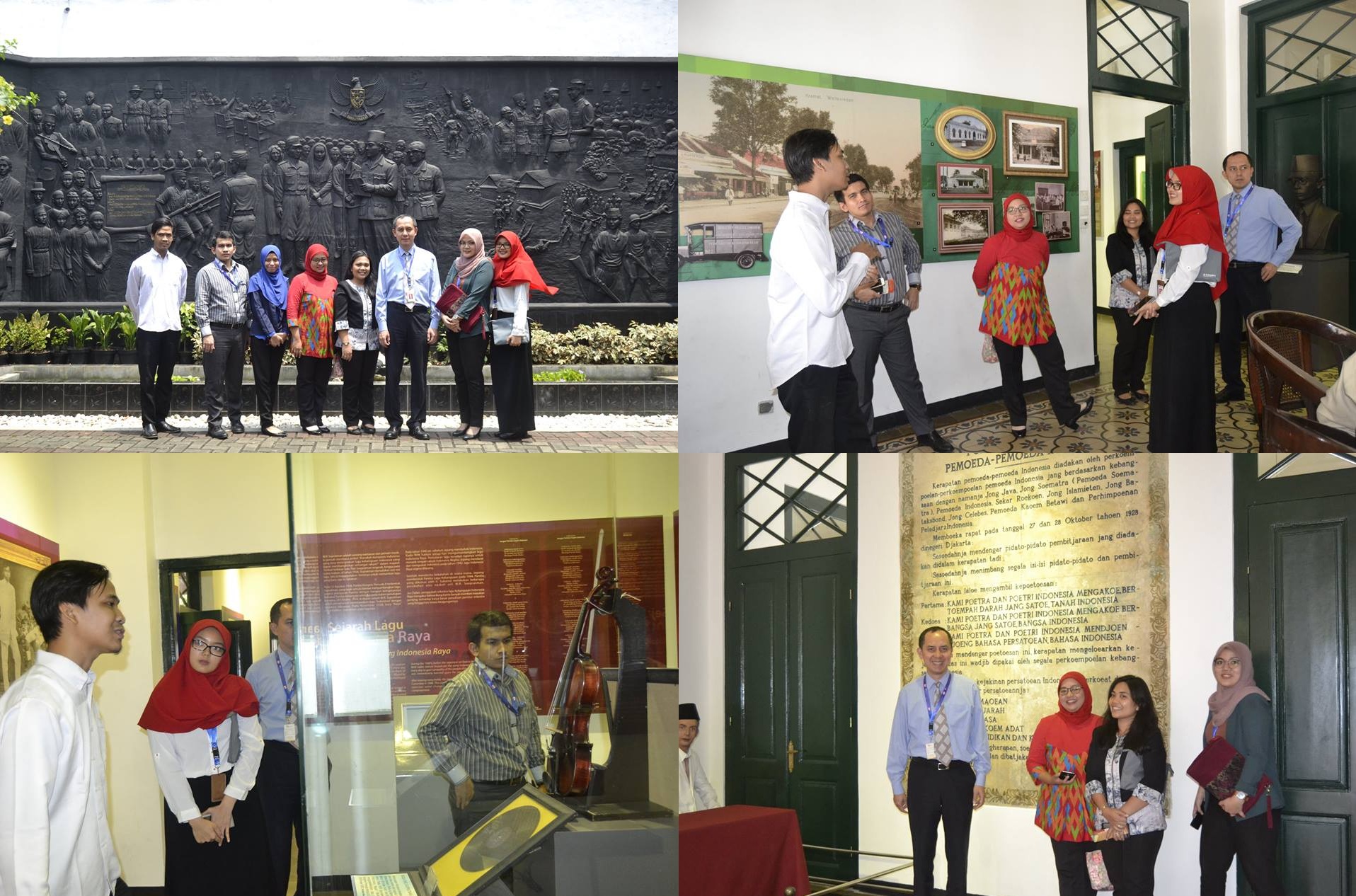 Read more about the article Karyawan OJK berkunjung ke Museum Sumpah Pemuda