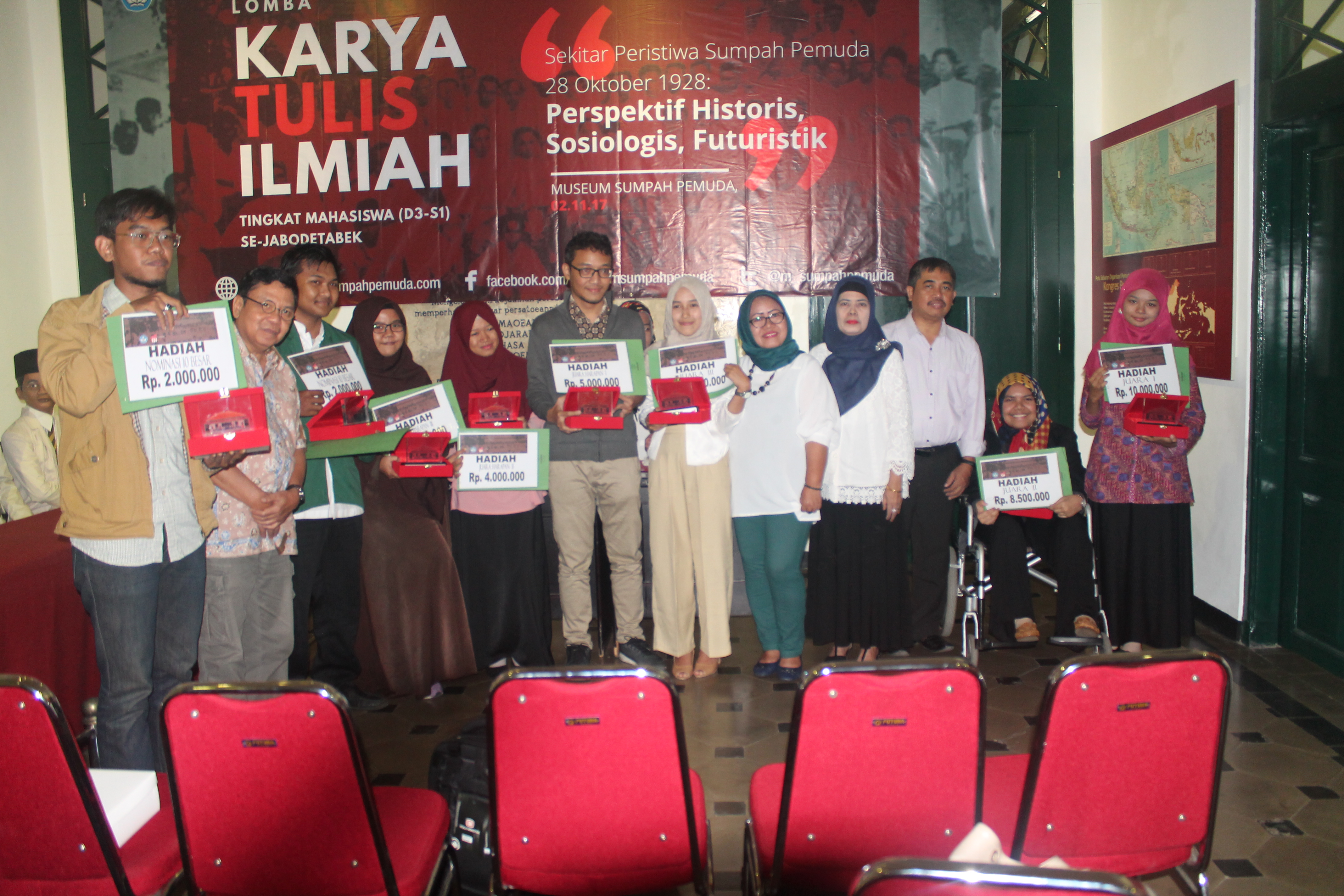 Read more about the article Pemenang Lomba Karya Ilmiah di Museum Sumpah Pemuda