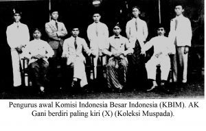 Read more about the article AK. Gani Aktif. Komisi Besar Indonesia Muda