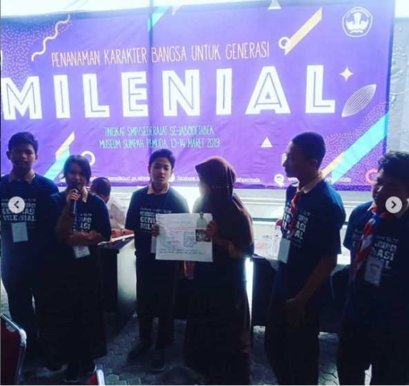 Read more about the article Penanaman Karakter Generasi Milenial Tingkat SMP.
