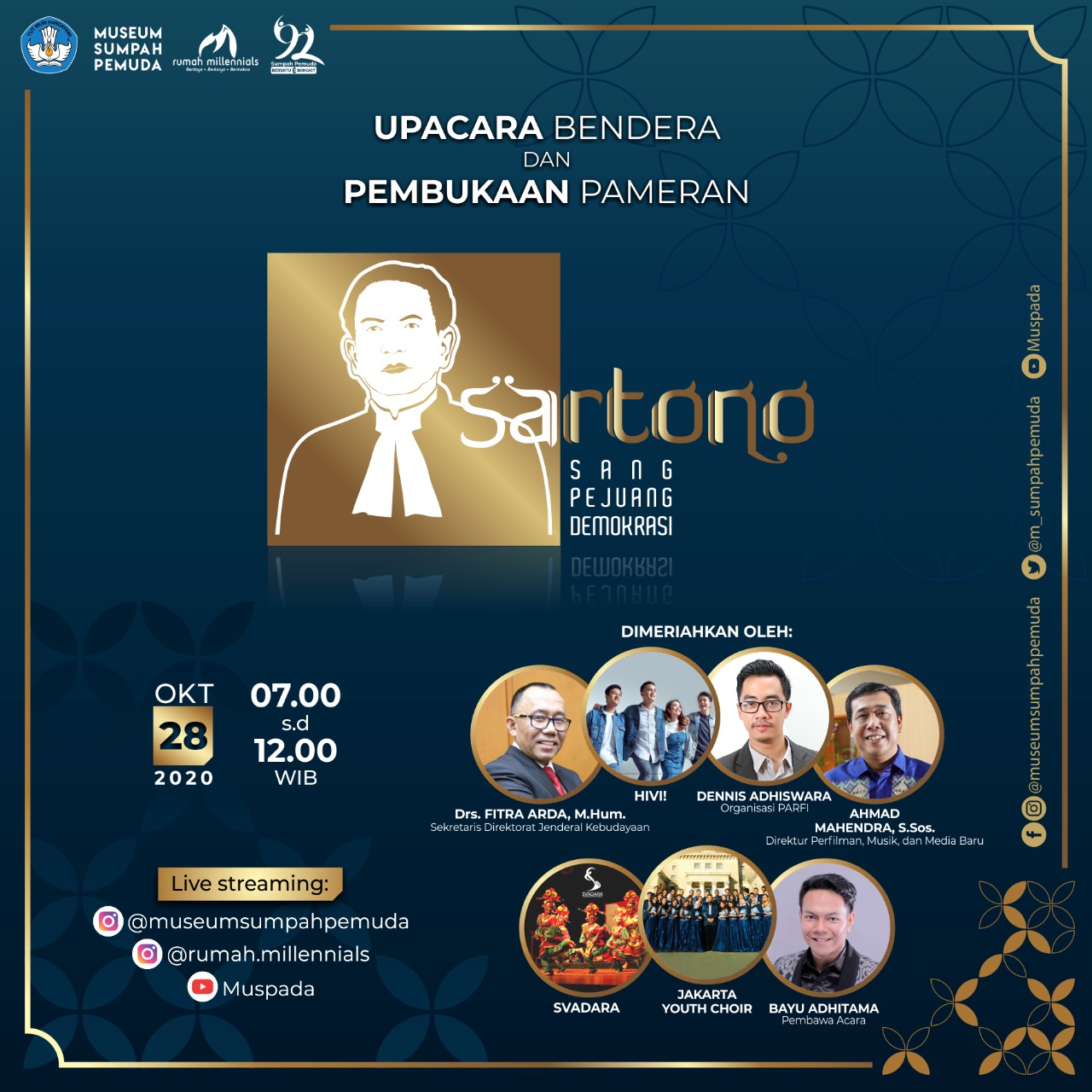 You are currently viewing Kegiatan 28 Oktober 2020 di Museum Sumpah Pemuda