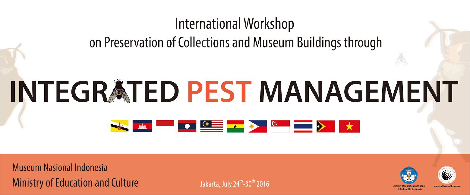 You are currently viewing Workshop Preservasi Koleksi dan Bangunan Museum melalui Pengelolaan Hama Terpadu se-Asia Tenggara.