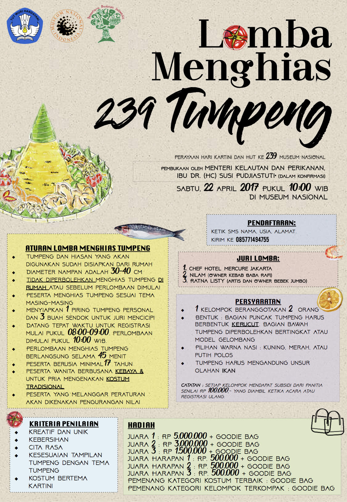 Read more about the article 239 Tumpeng untuk Kartini