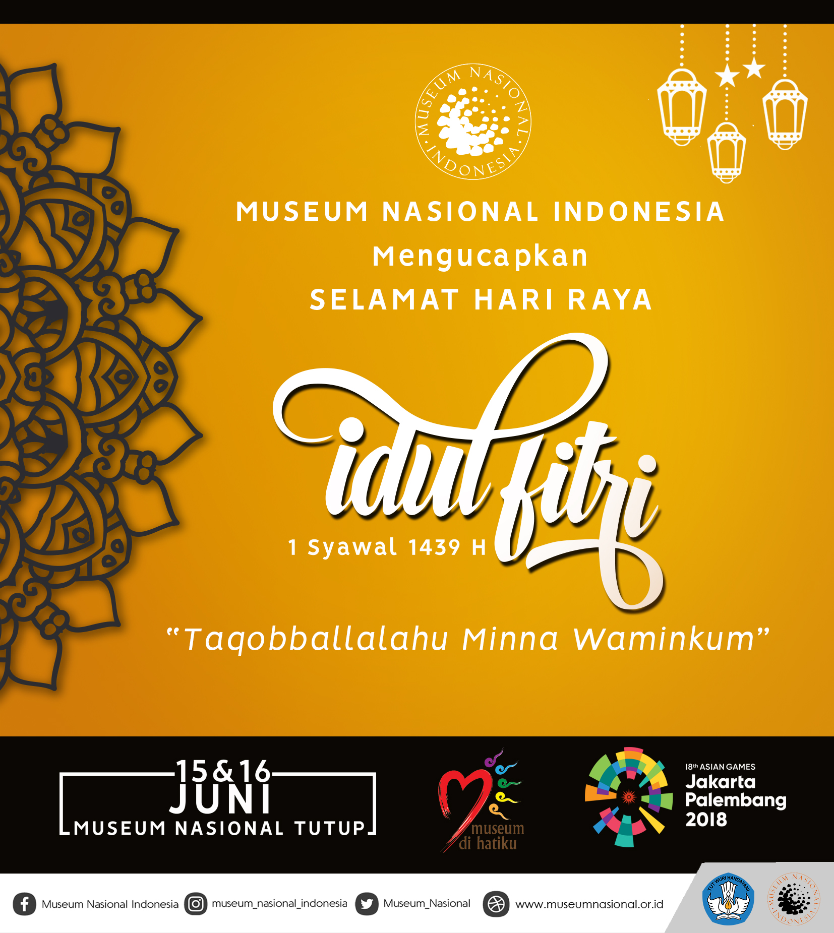 Read more about the article Cuti Bersama Museum Nasional tetap buka