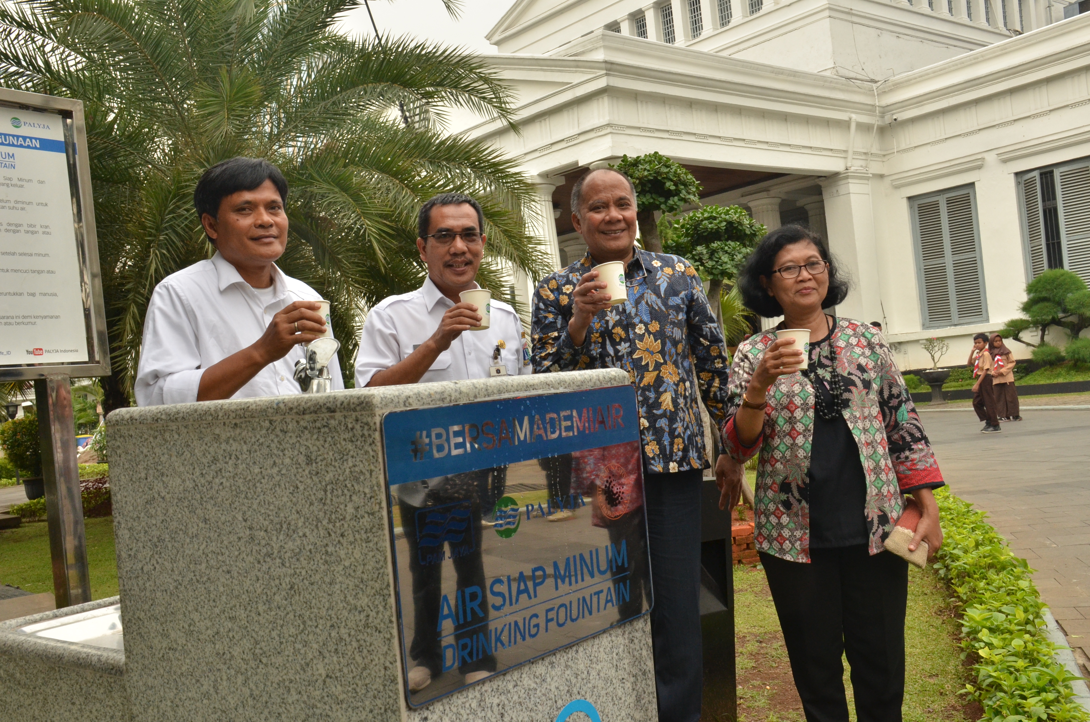 Read more about the article Palyja siapkan air siap minum untuk pengunjung Museum Nasional