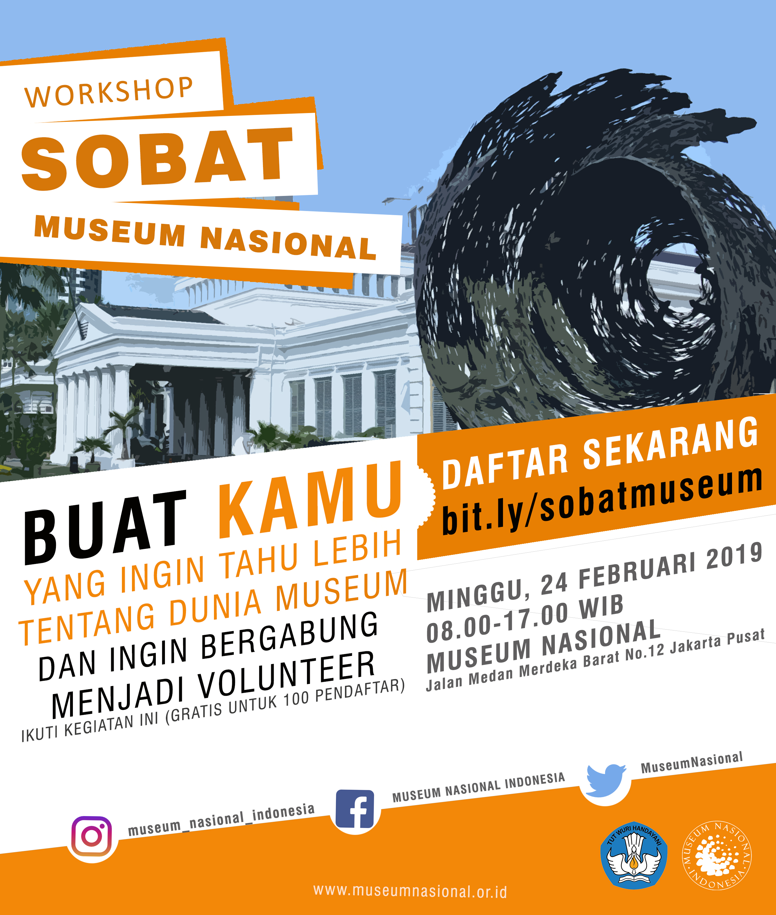 You are currently viewing Berminat jadi relawan di Museum Nasional? Ikuti workshopnya